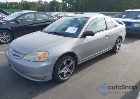 2003 Honda Civic Dx z USA, uszkodzony, nr VIN 1HGEM22223L083133
